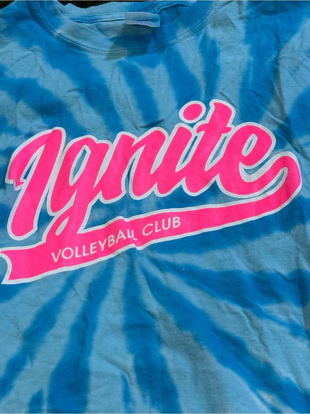 Ignite Volleyball Club Tshirt - Tie Dye